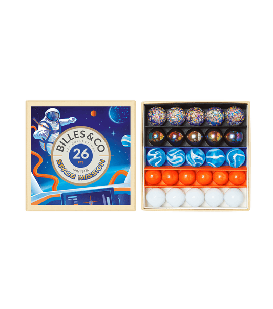 Small Box - Space Mission Marbles Billes & Co Lil Tulips