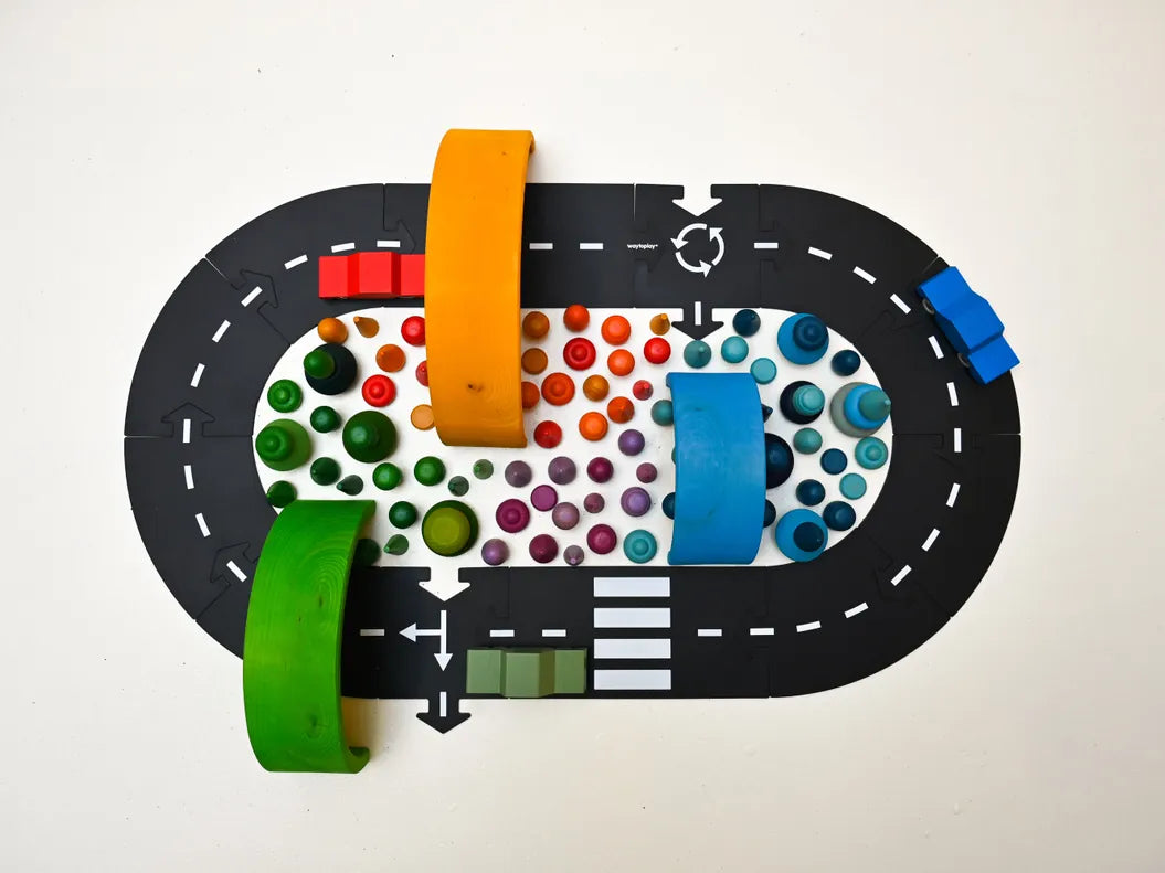 Small Flexible Toy Road Set - Ringroad waytoplay Lil Tulips