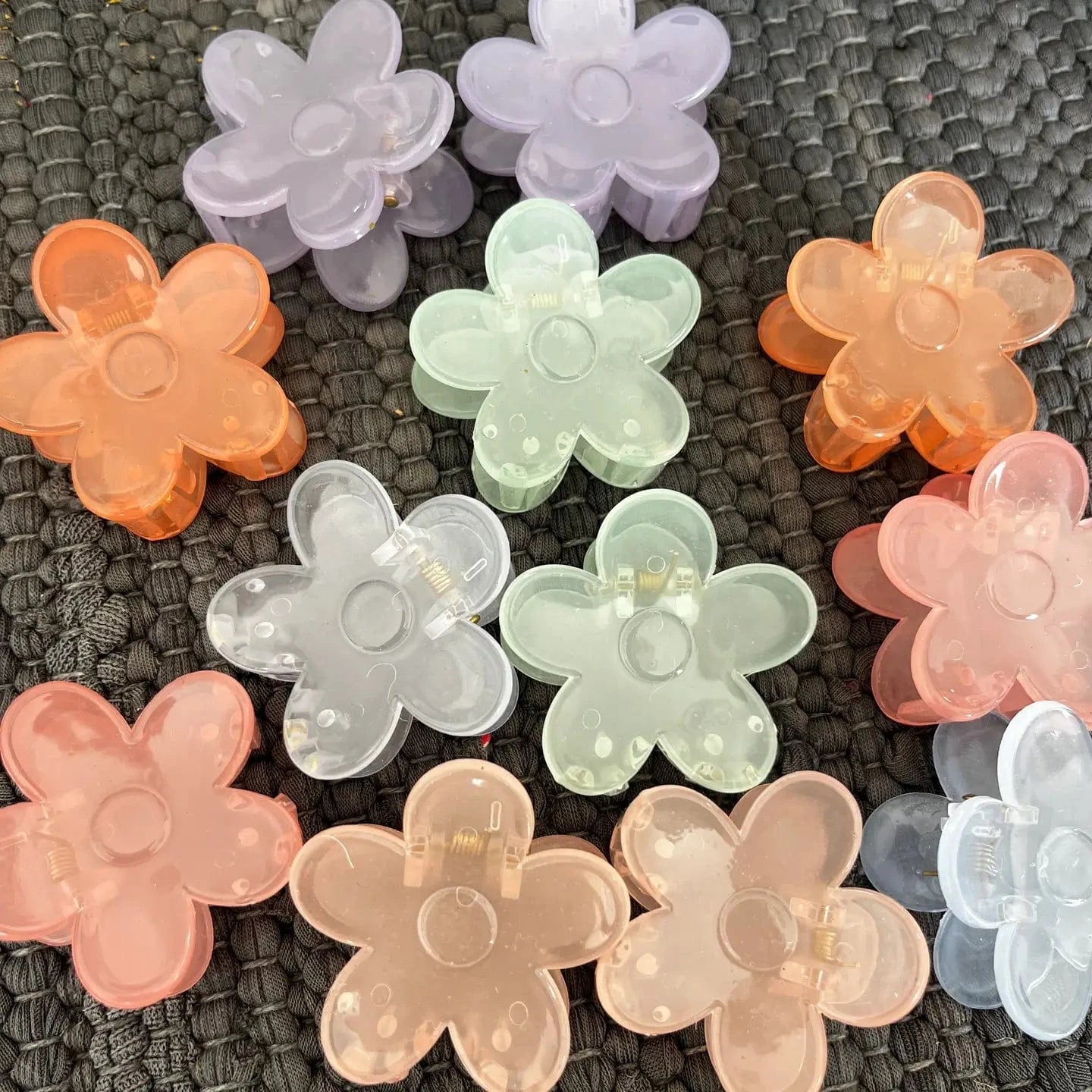 Small Flower Hair Claw Clip Frosting Company Lil Tulips