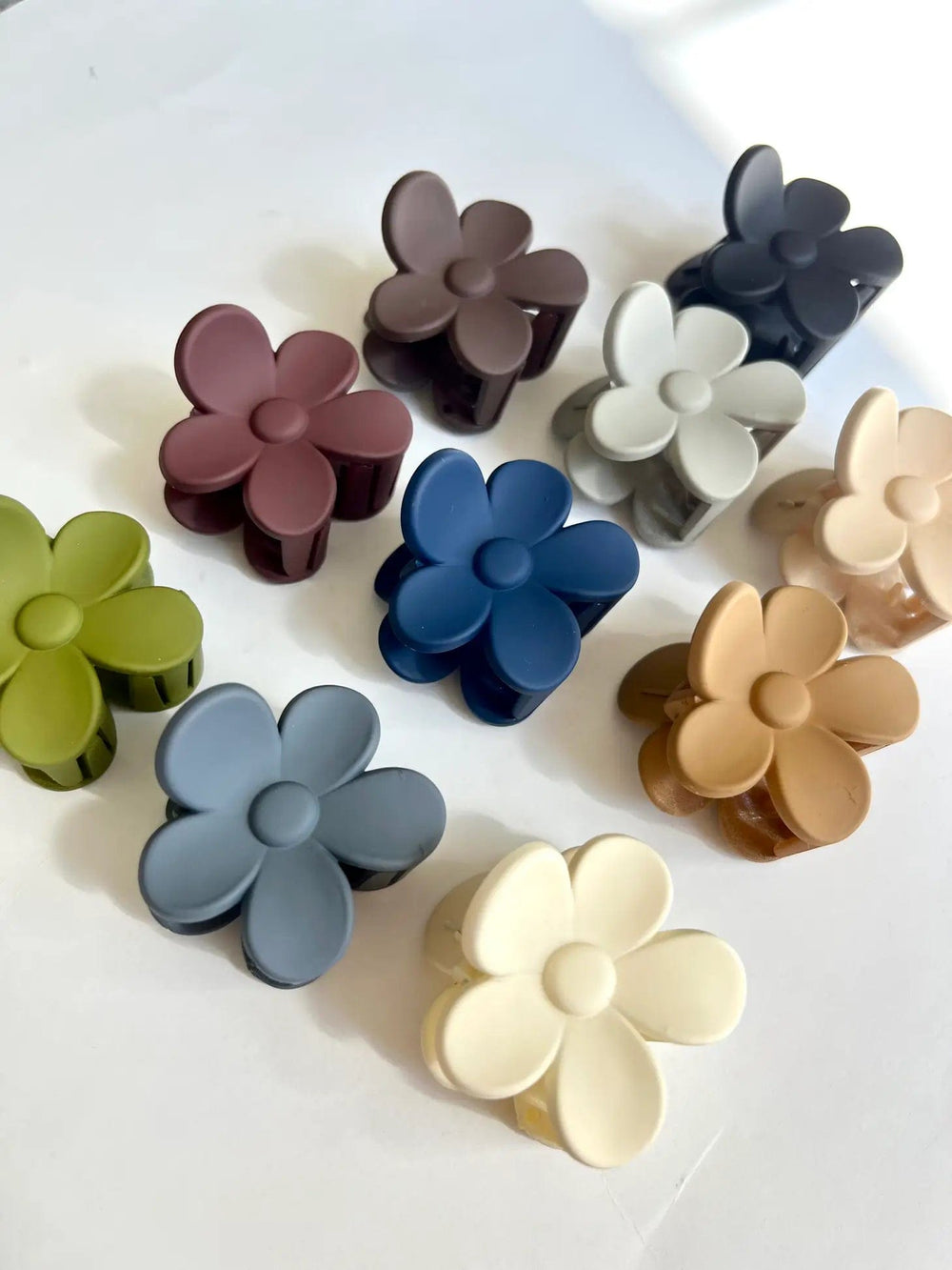 Small Flower Hair Clip - Earth Tones Frosting Company Lil Tulips