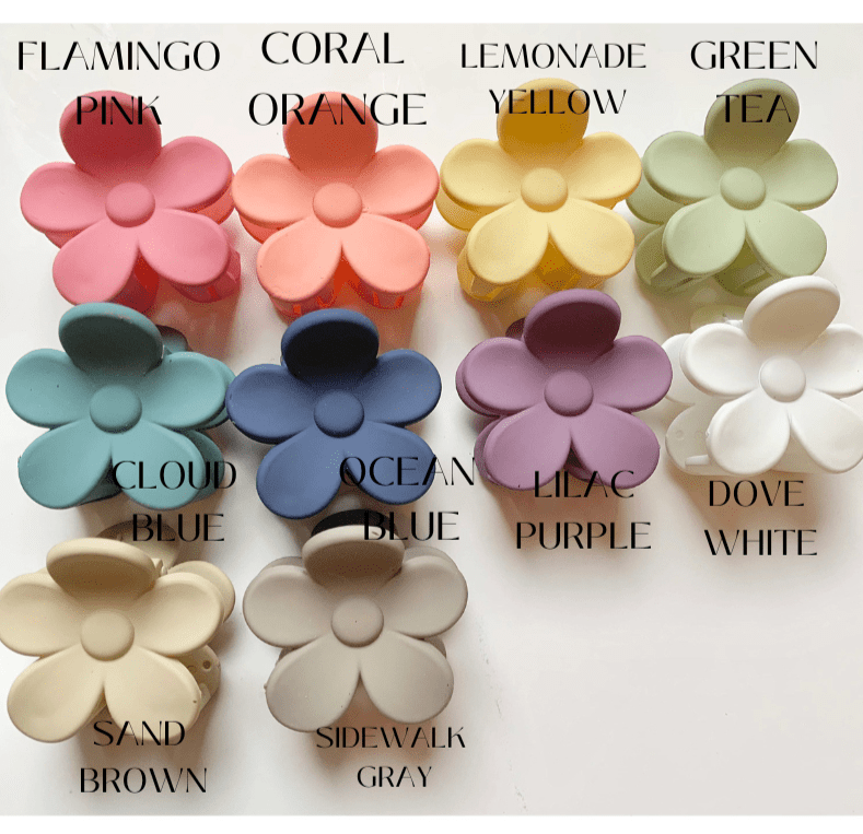 Small Flower Hair Clip Frosting Company Lil Tulips