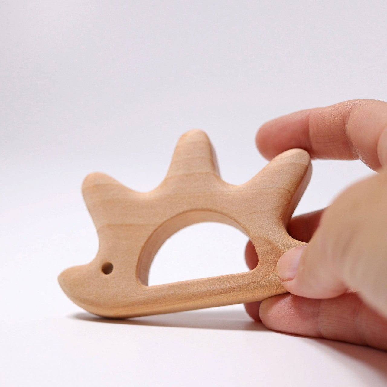 Small Hedgehog Teething Ring Grimm's Lil Tulips