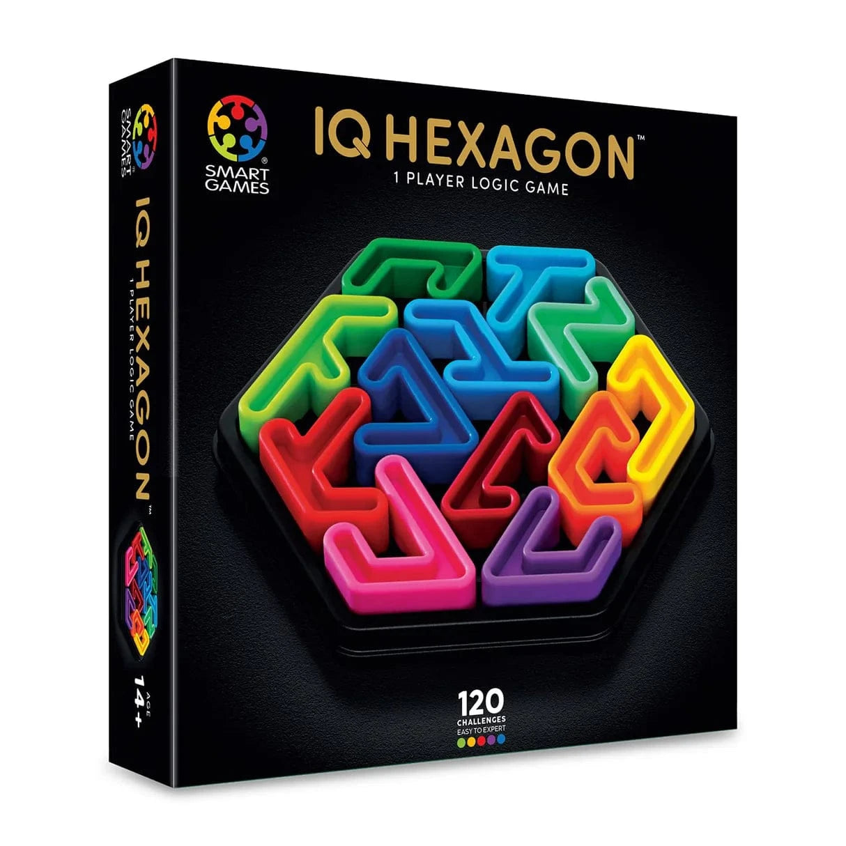 SmartGames IQ Deluxe: Hexagon SMART Toys and Games Lil Tulips