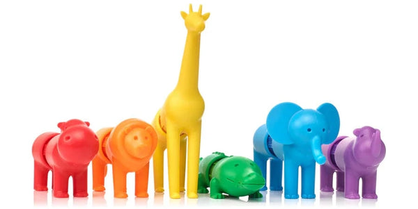 SmartMax My First Safari Animals - STEM Building Set SMART Toys and Games Lil Tulips
