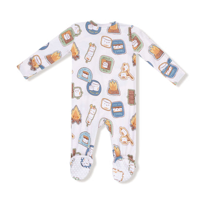 Smores - 2 Way Zipper Footie Angel Dear Lil Tulips