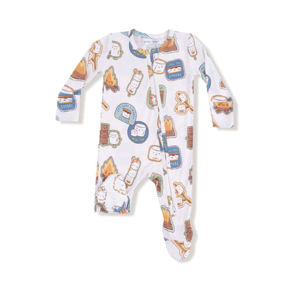 Smores - 2 Way Zipper Footie Angel Dear Lil Tulips
