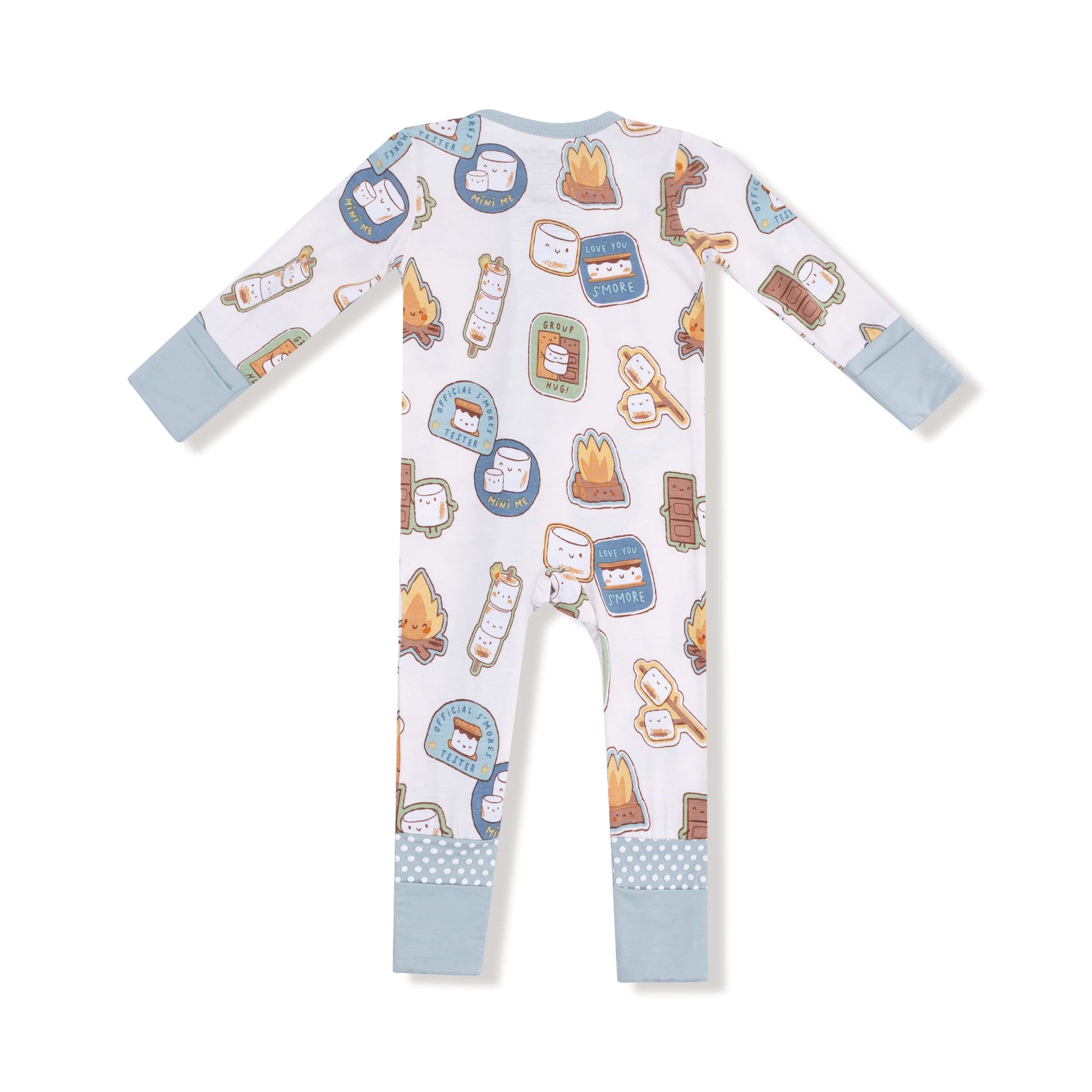 Smores - 2 Way Zipper Romper Angel Dear Lil Tulips