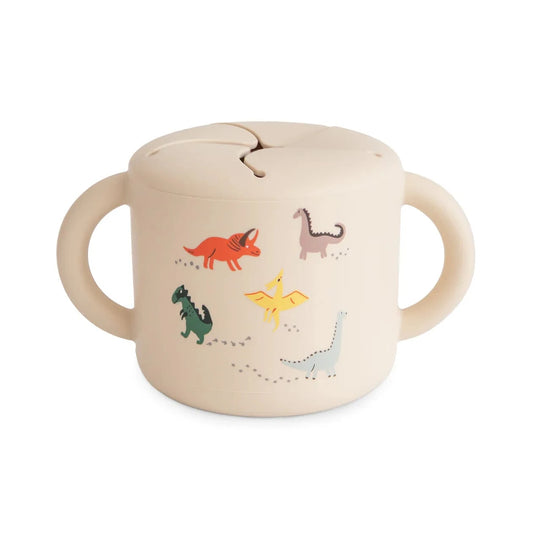 Snack Cup (Dinosaurs) Mushie Lil Tulips