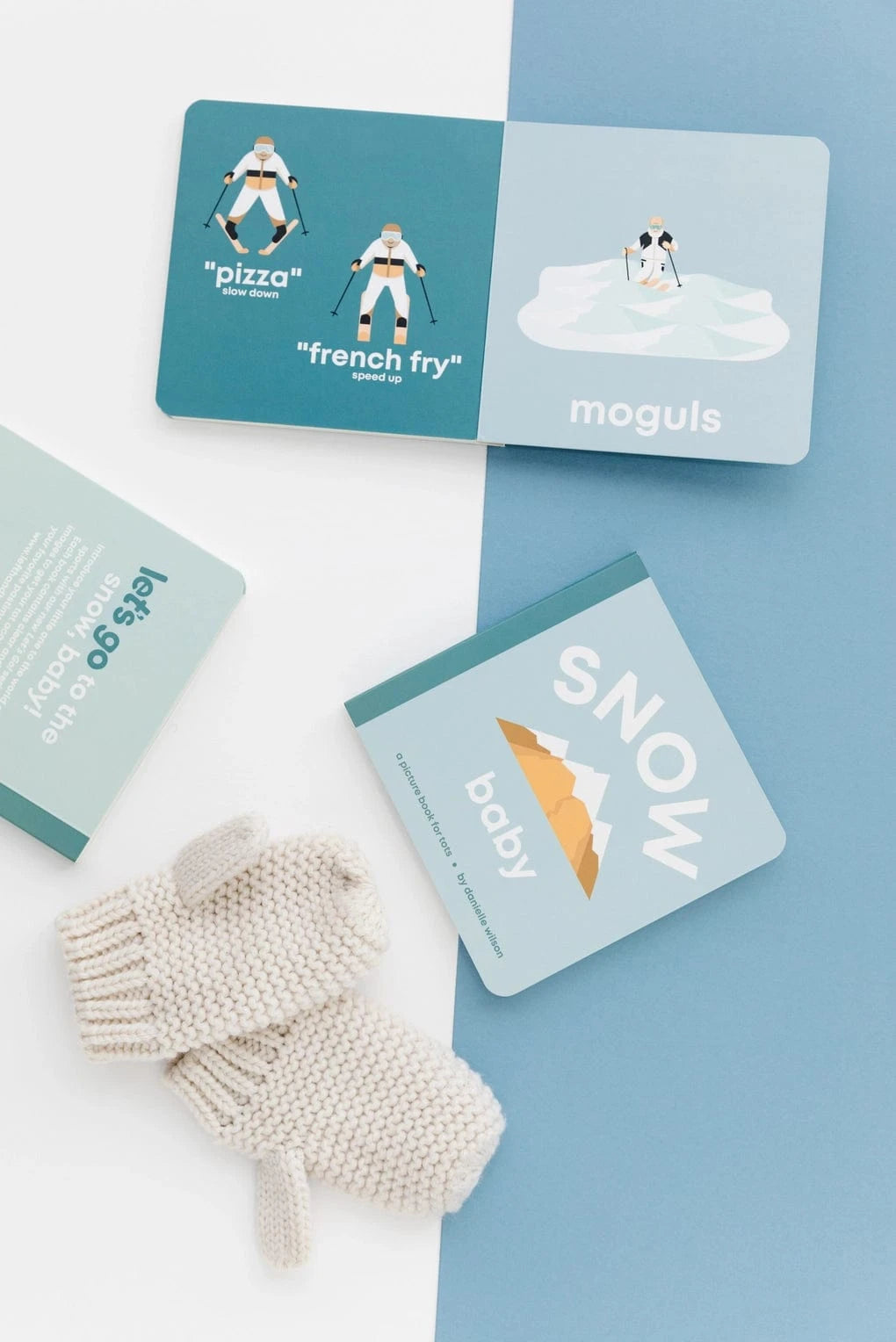 Snow Baby Board Book Left Hand Book House Lil Tulips