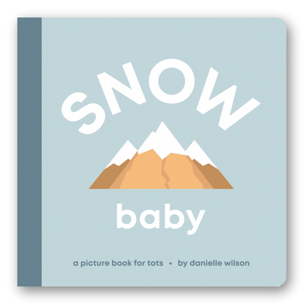 Snow Baby Board Book Left Hand Book House Lil Tulips