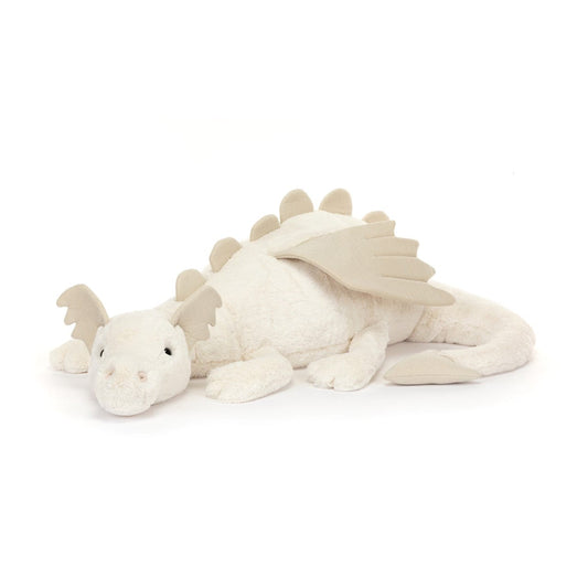 Snow Dragon GIGANTIC Jellycat Stuffed Animals Lil Tulips