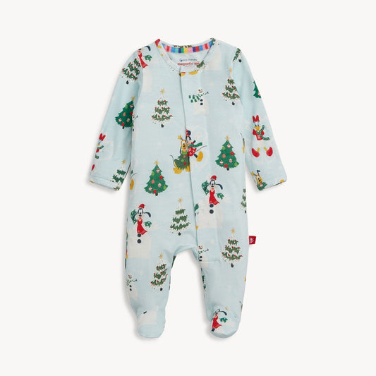 Snow Excited Modal Footie Magnetic Me Lil Tulips