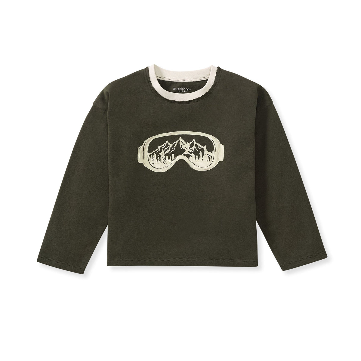 Snow Goggles Boy Tee Burt's Bees Baby Lil Tulips