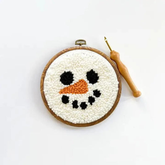 Snowman Punch Needle Kit* The Urban Acres Final Sale Lil Tulips