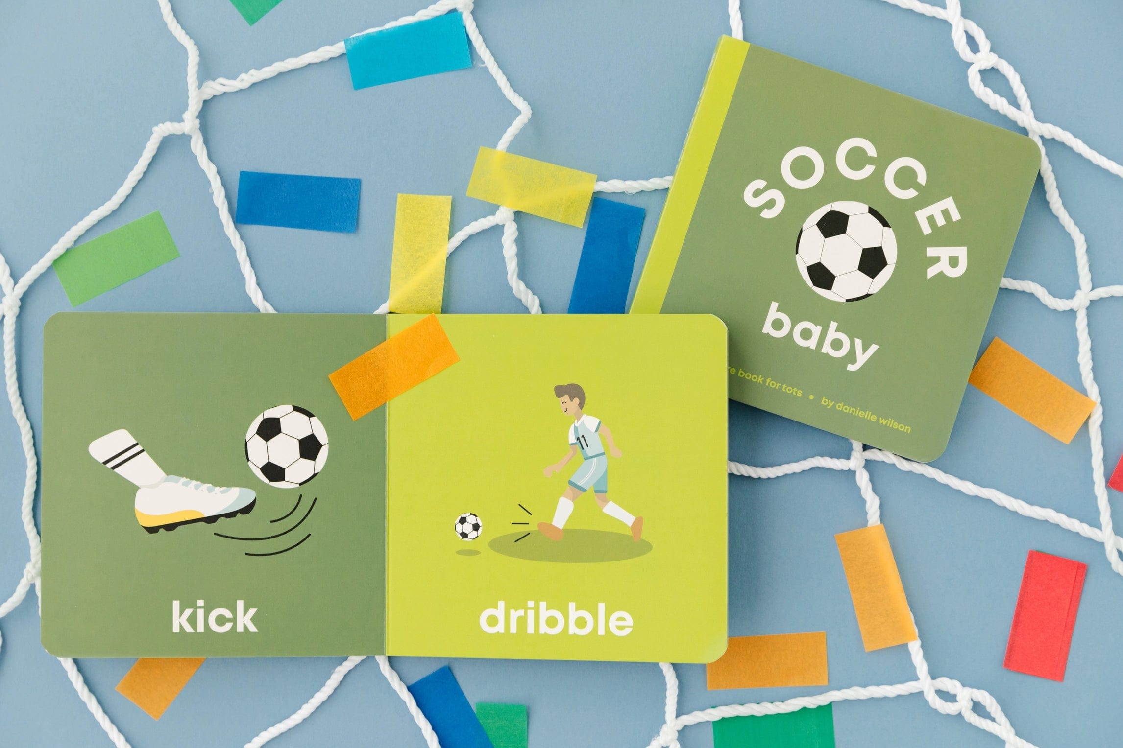 Soccer Baby Board Book Left Hand Book House Lil Tulips