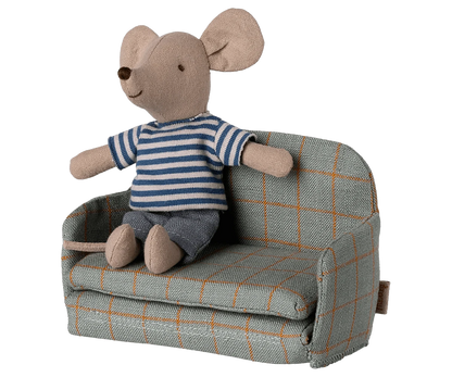 Sofa bed, Mouse - Checker Maileg Lil Tulips