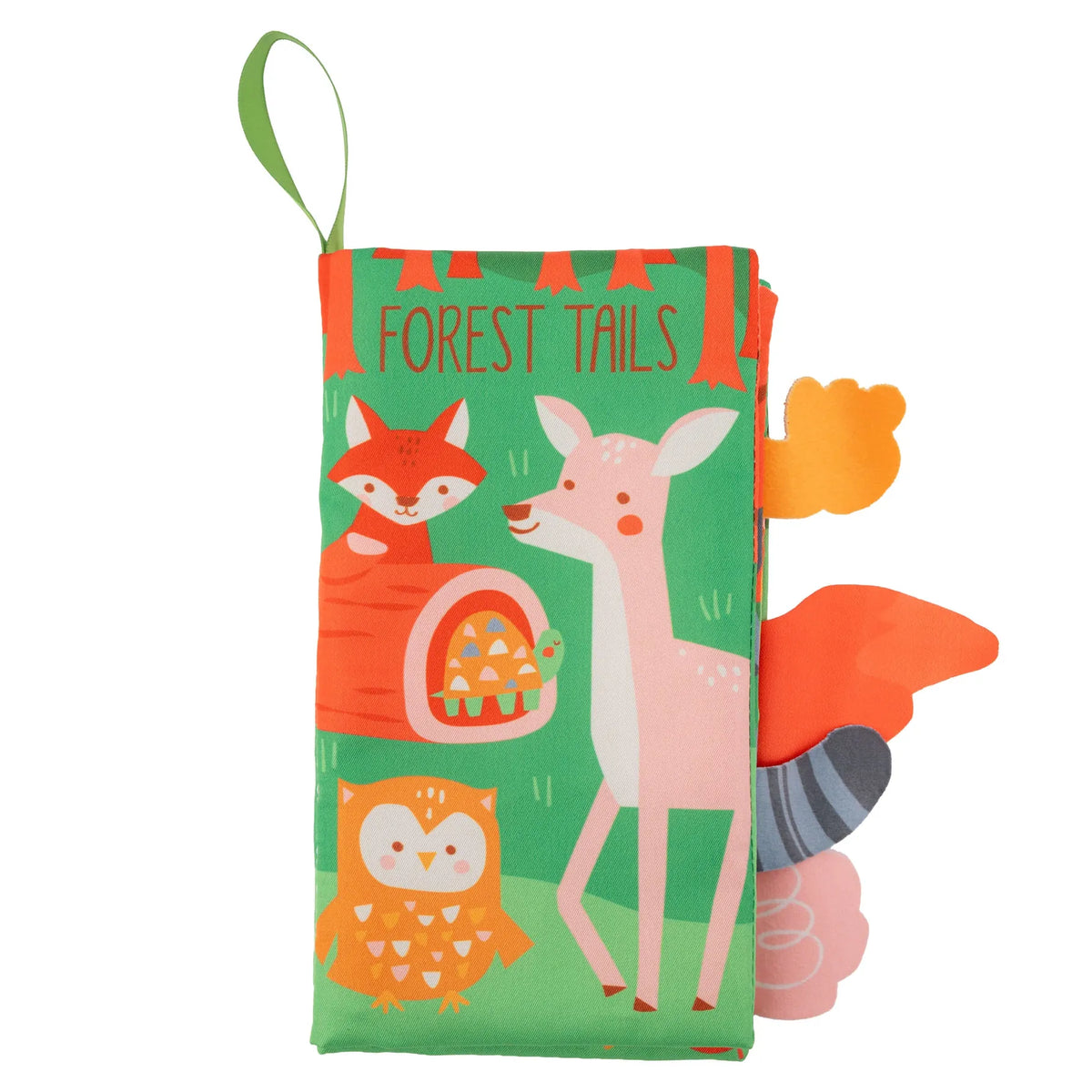 Soft Book with Tails - Forest Tails Stephen Joseph Gifts Lil Tulips