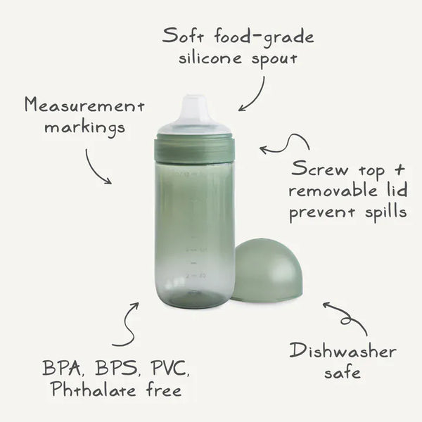 Soft Spout Sippy Cup - Peony Mushie Lil Tulips