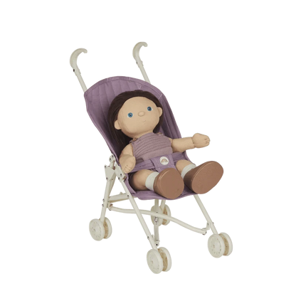 Sollie Doll Stroller 2.0 - Lavender Olli Ella Lil Tulips