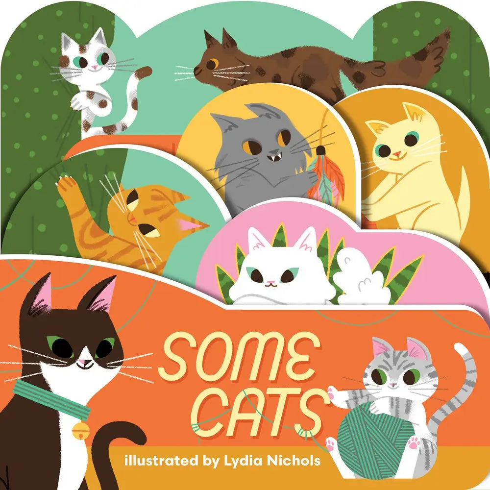 Some Cats Board Book Gibbs-Smith Lil Tulips