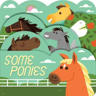 Some Ponies Board Book Gibbs-Smith Lil Tulips