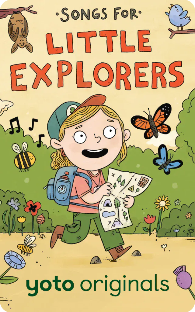 Songs for Little Explorers - Audiobook Card Yoto Lil Tulips
