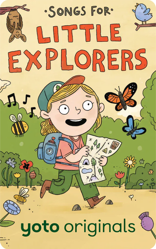 Songs for Little Explorers - Audiobook Card Yoto Lil Tulips