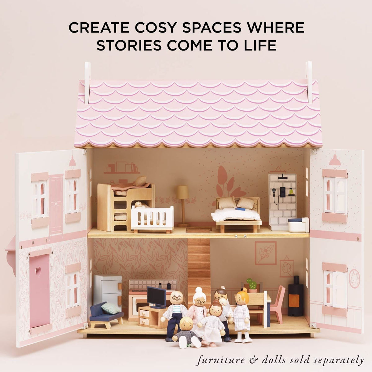 Sophie's Wooden Dolls House Le Toy Van Lil Tulips