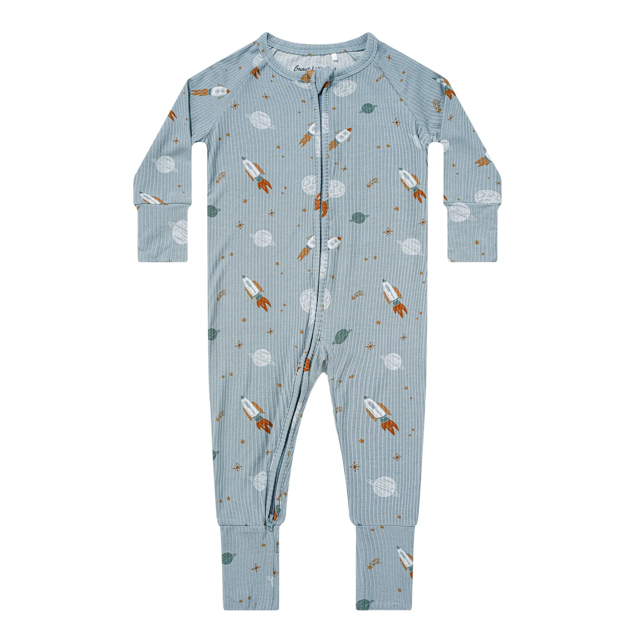 Space Explorers Zip Romper Brave Little Ones Lil Tulips