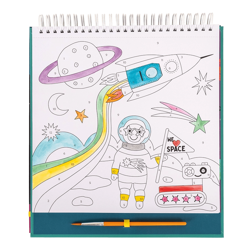 Space Paint By Numbers Floss and Rock Lil Tulips