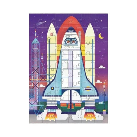 Space Shuttle 48 Piece Mini Puzzle Chronicle Books cpuzzle Lil Tulips
