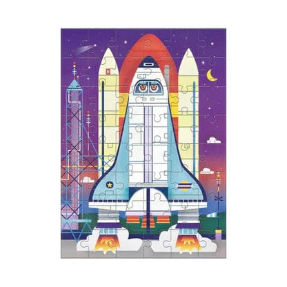 Space Shuttle 48 Piece Mini Puzzle Chronicle Books cpuzzle Lil Tulips