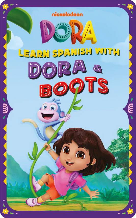 Spanish with Dora and Boots - Audiobook Card Yoto Lil Tulips