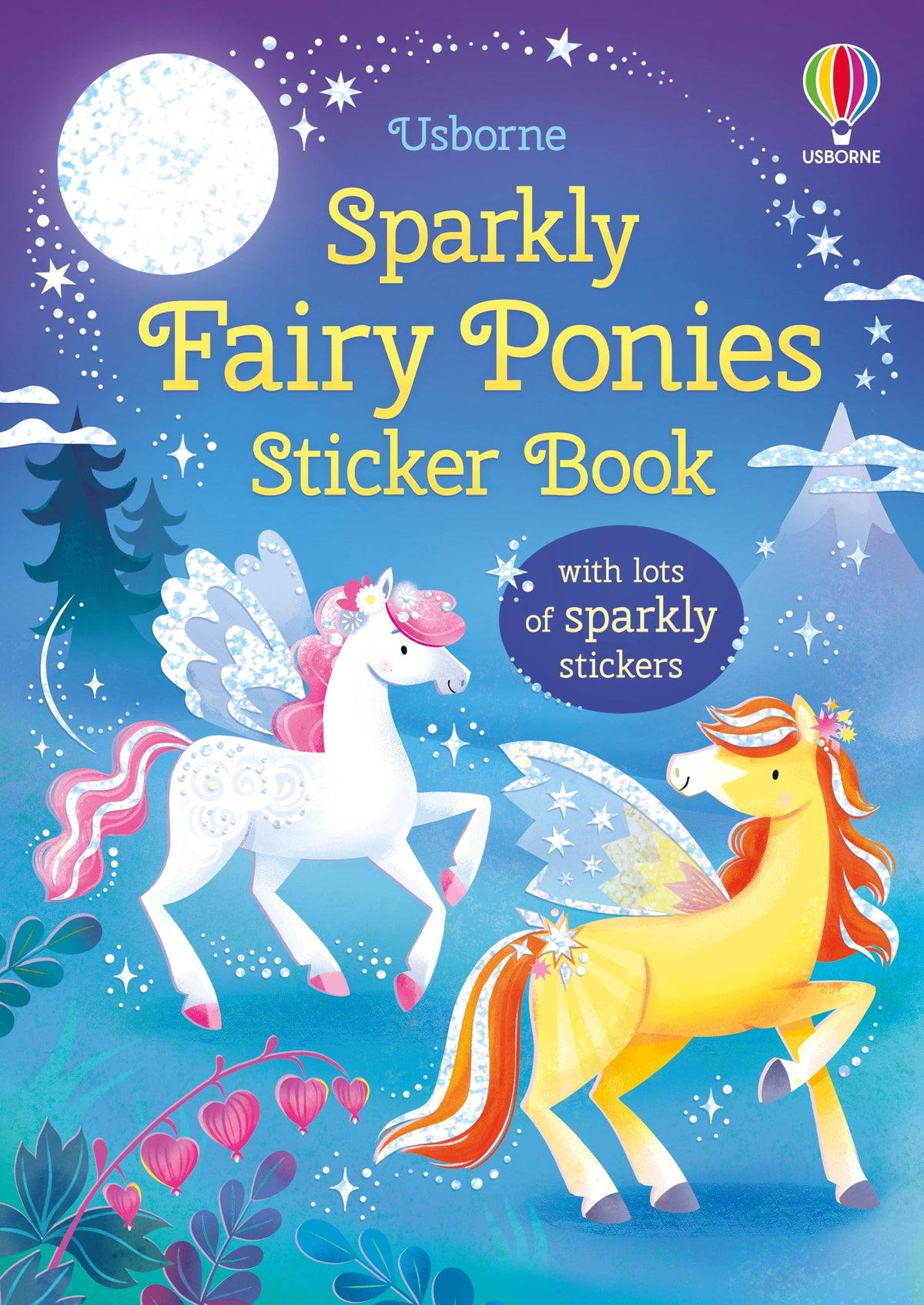 Sparkly Fairy Ponies Sticker Book Harper Collins Children's Lil Tulips