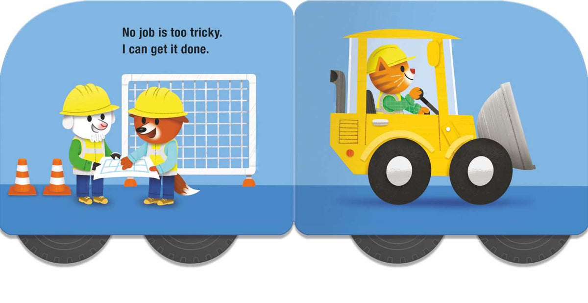 Speedy Wheels Board Book - Bulldozer Simon & Schuster Lil Tulips