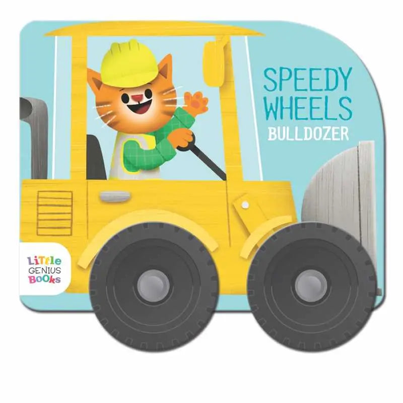 Speedy Wheels Board Book - Bulldozer Simon & Schuster Lil Tulips