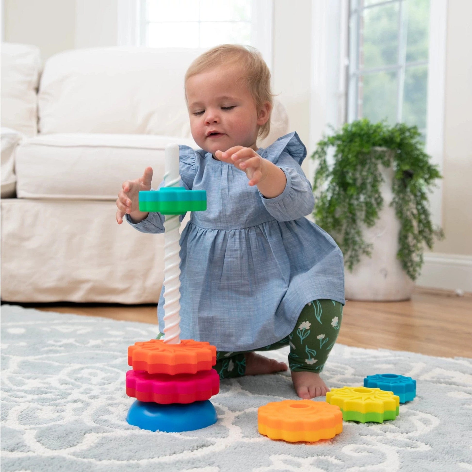 SpinAgain Fat Brain Toys Lil Tulips