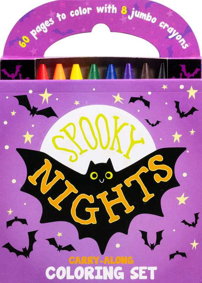 Spooky Nights - Coloring Activity Book Simon & Schuster Lil Tulips