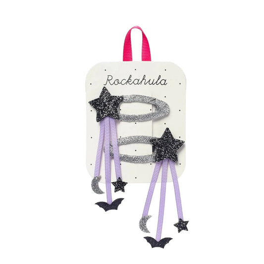 Spooky Star Streamer Hair Clips Rockahula Kids Lil Tulips
