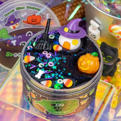 Spooky Stew Goo Glitter Slime Kawaii Slime Company Final Sale Lil Tulips