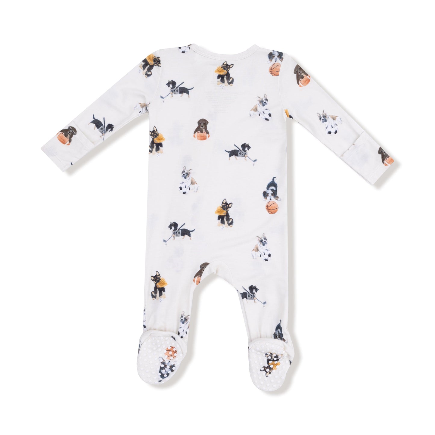Sporty Puppies - 2 Way Zipper Footie Angel Dear Lil Tulips