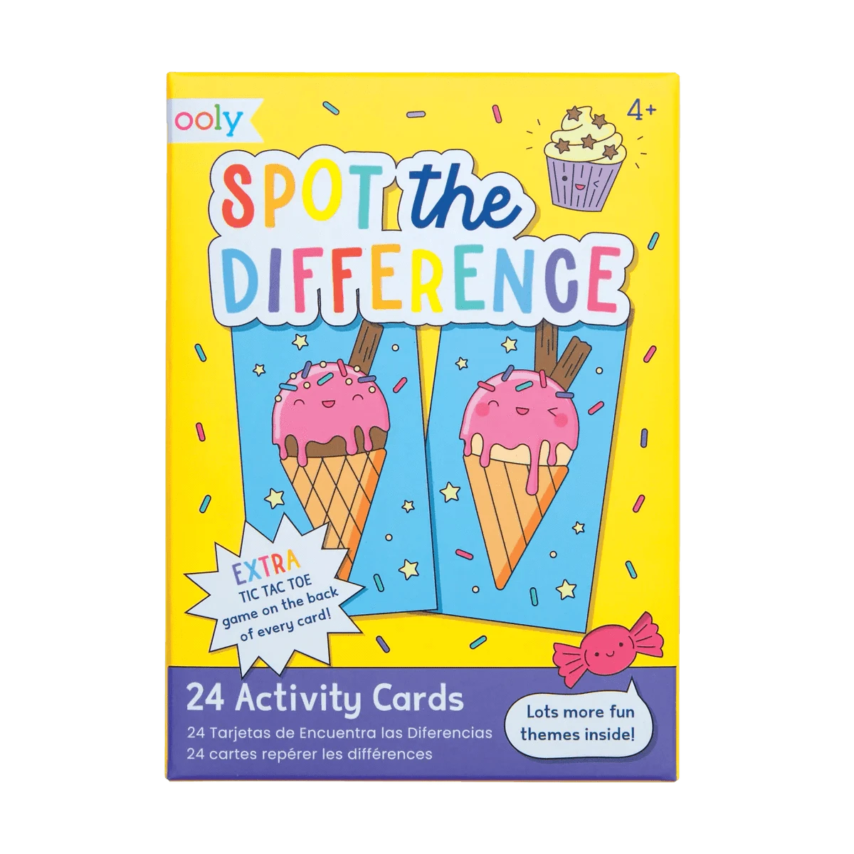 Spot the Difference Activity Cards OOLY Lil Tulips