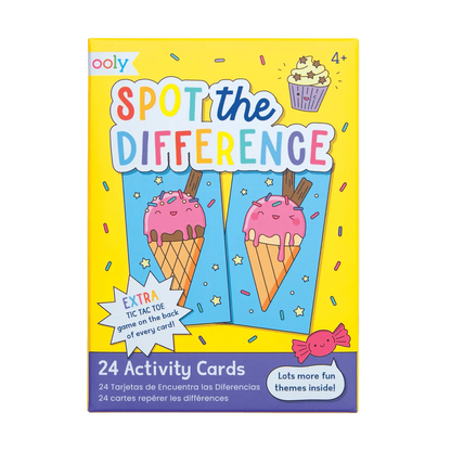 Spot the Difference Activity Cards OOLY Lil Tulips