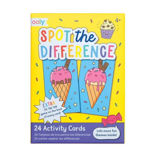 Spot the Difference Activity Cards OOLY Lil Tulips