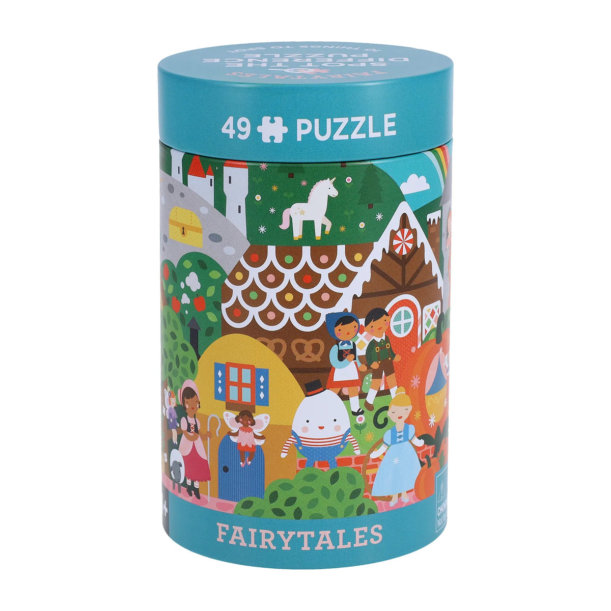 Spot the Difference Puzzle - Fairytales Chronicle Books Lil Tulips
