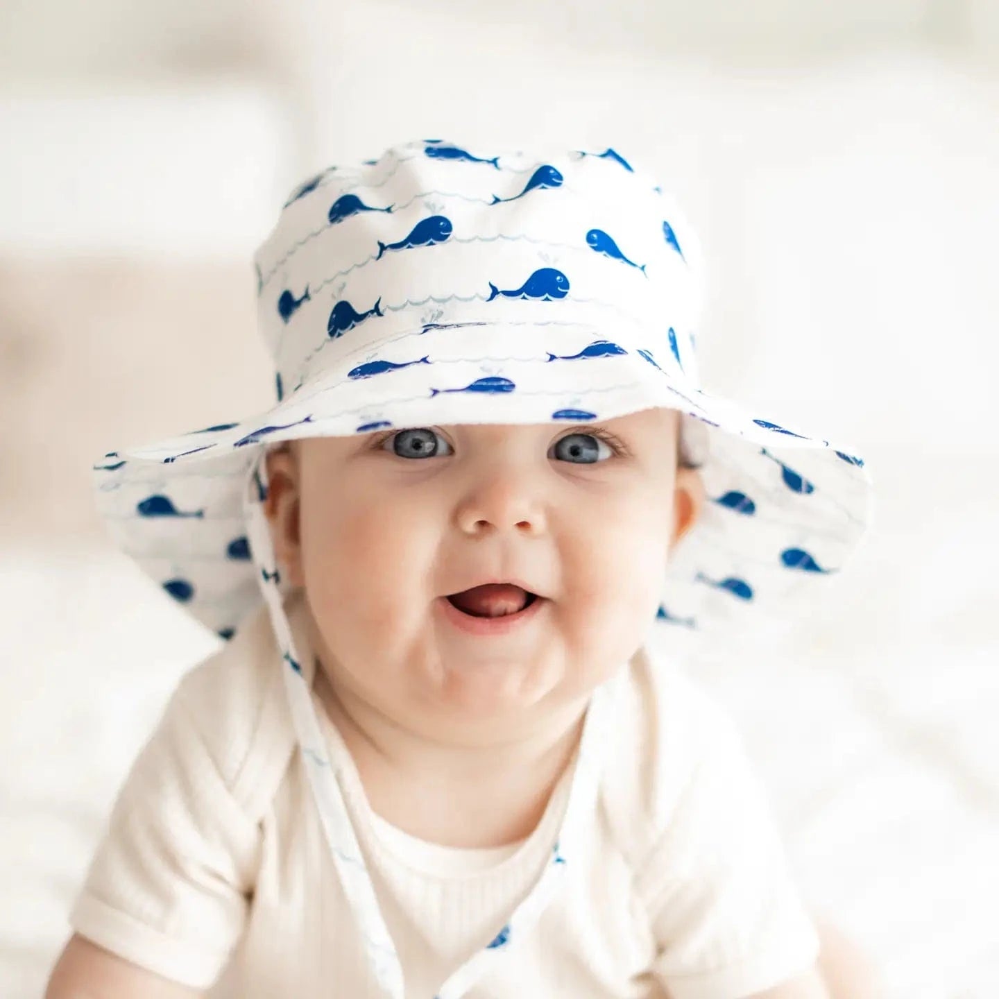 Spout Bucket Sunhat UPF 50+ Huggalugs Baby & Toddler Clothing Lil Tulips