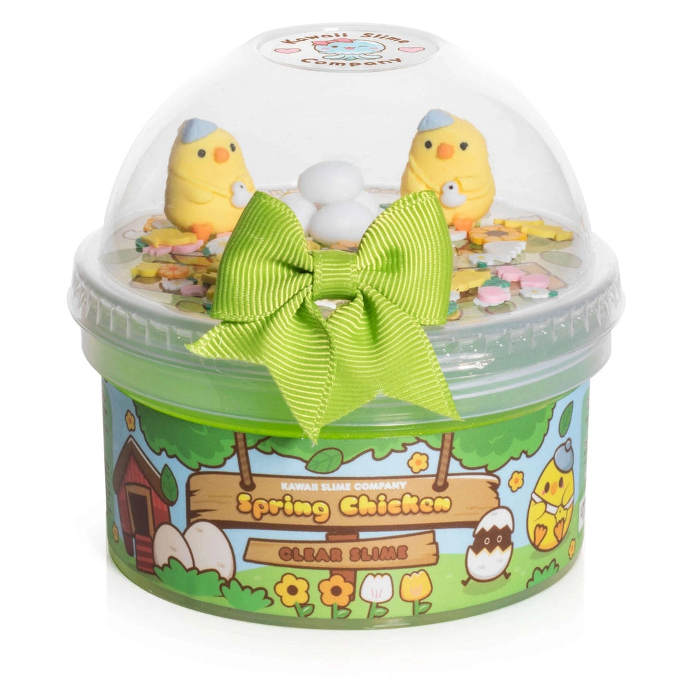 Spring Chicken Clear Slime Kawaii Slime Company Lil Tulips