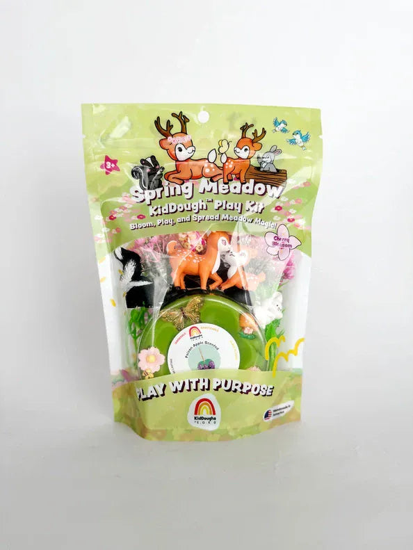 Spring Meadow Kiddough Play Kit Earth Grown KidDoughs Lil Tulips