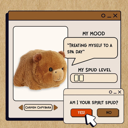 Spudsters™ - 10" Carmen Capybara™ Aurora Lil Tulips