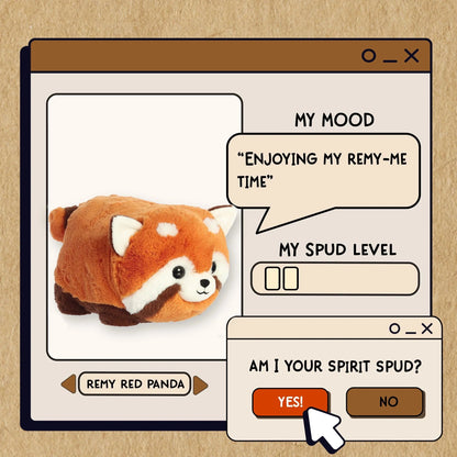 Spudsters™ - 10" Remy Red Panda™ Aurora Lil Tulips